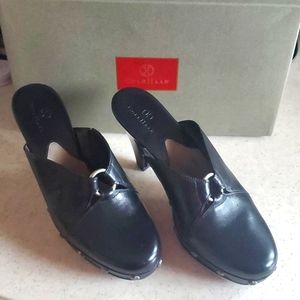 Cole Haan Kenna Clog Black with antique silver hardware 8.5 B Women’s